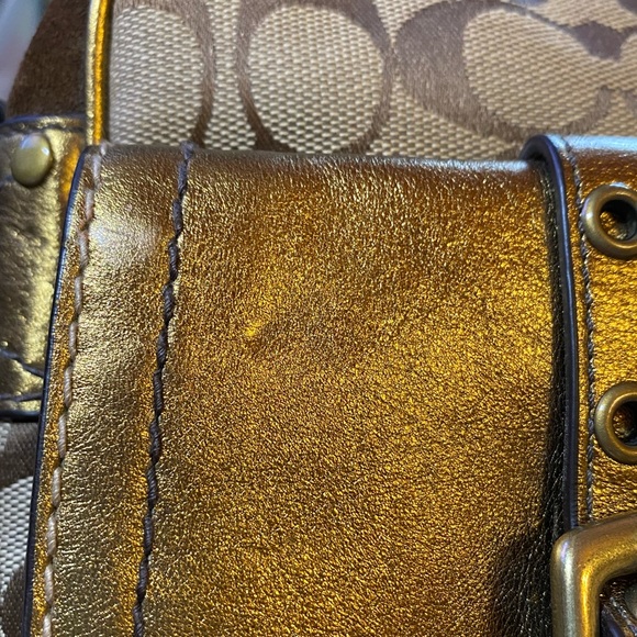 ❇️Coach Vintage Fabric/ Leather Bag❇️ - Picture 9 of 11